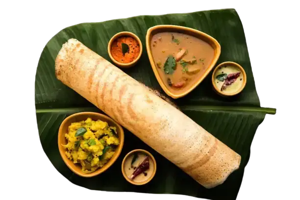 Mysore Karnataka Style Dosa Breakfast