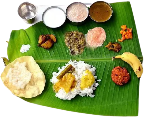 South Indian Full Meals in vaazhai ilai