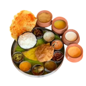 South Indian Traditional Village Thaali
